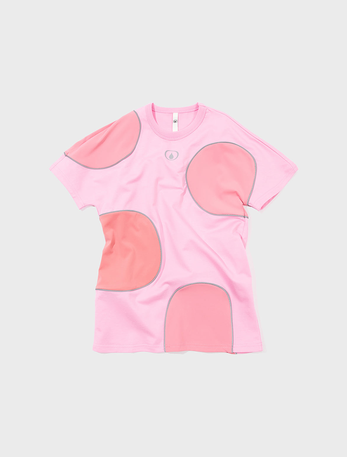 라군 론 티셔츠 핑크