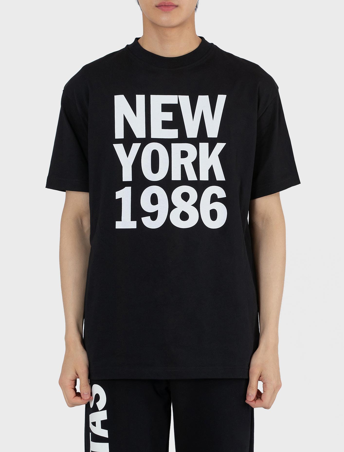허니 퍼킹 디종 1986 티셔츠 블랙