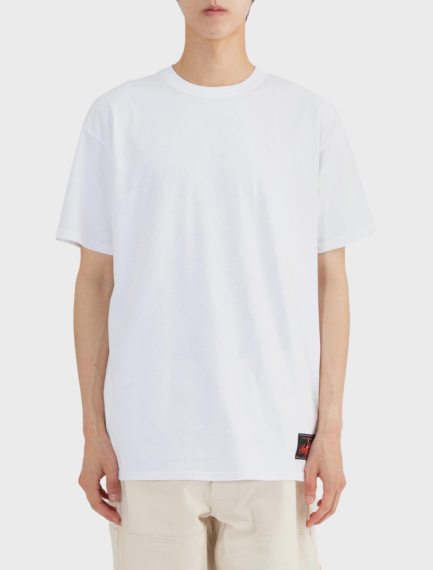 슈만 스페이스 1팩 티셔츠 화이트